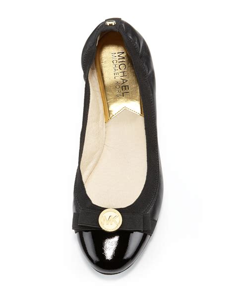 michael kors black ballet flats|Michael Kors ballet flats sale.